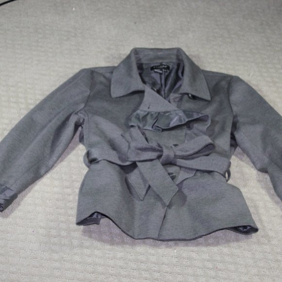 Sandro Sportswear Size XL Grey Stretch Jacket - Picture 1 of 5